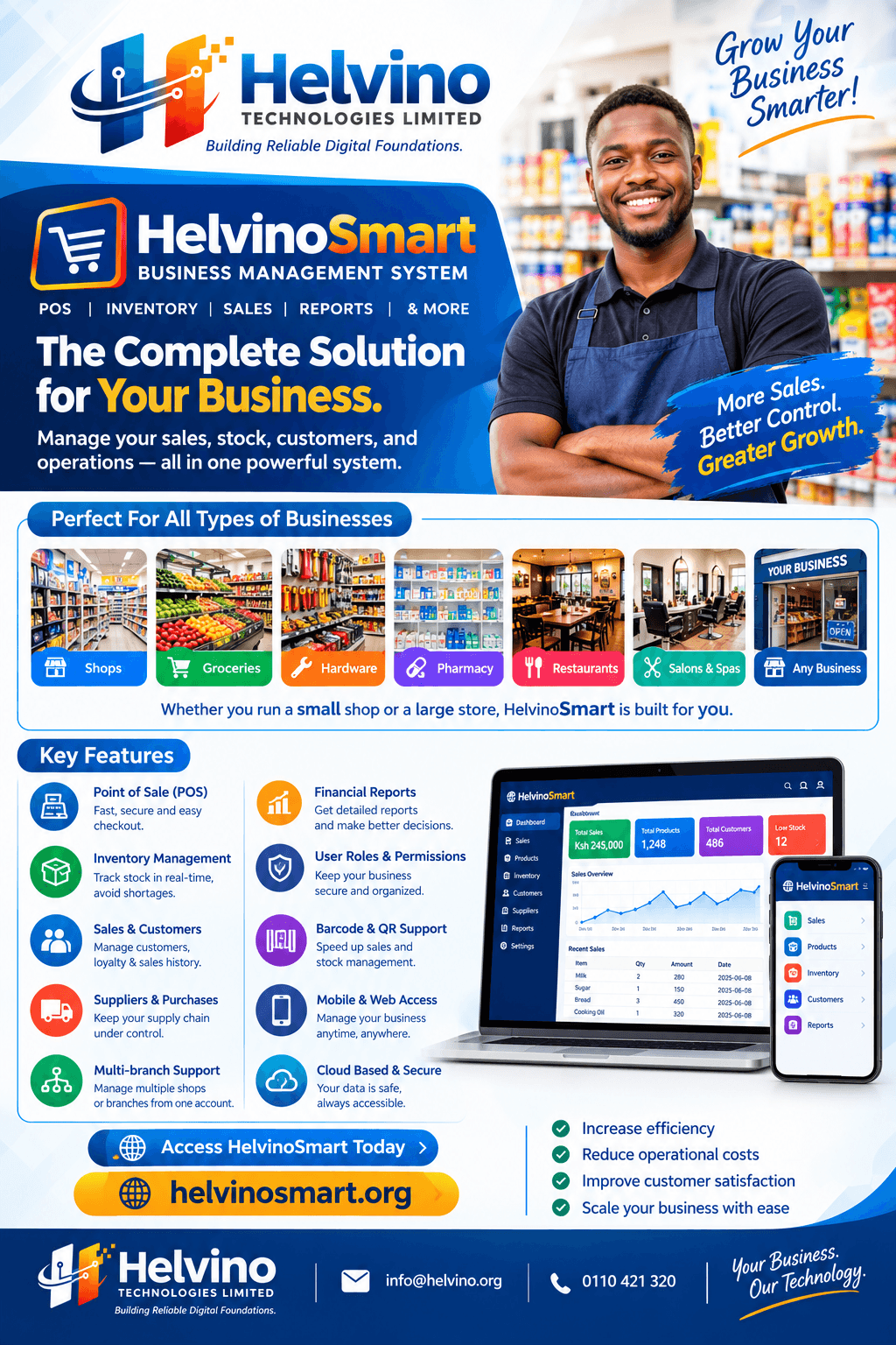 Why Every Business Needs a Smart POS and Business Management System